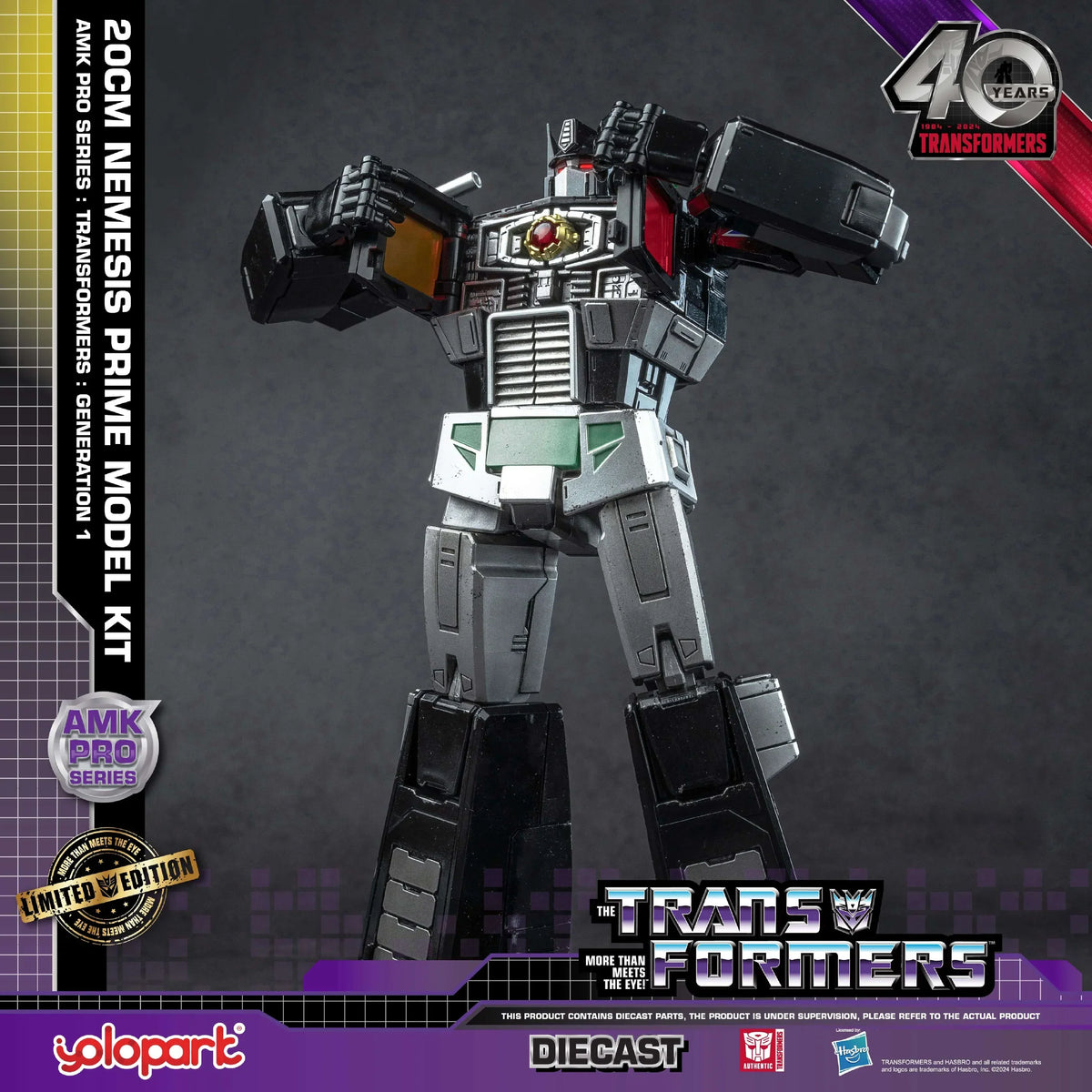 Yolopark Transformers AMK Pro Series Nemesis Prime Model Kit