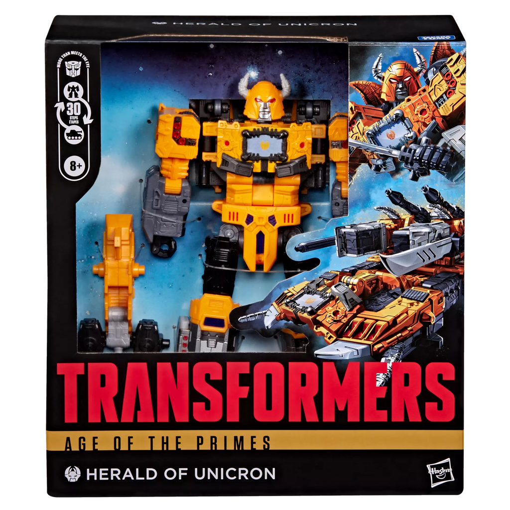 Transformers Age of the Primes Leader Class Herald of Unicron Action Figure