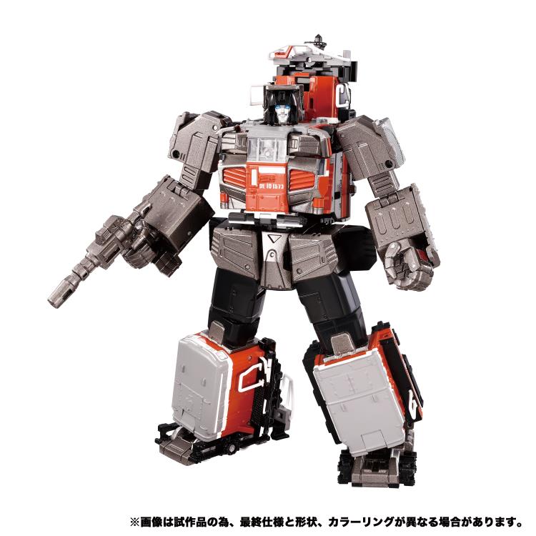 Transformers Masterpiece G MPG-06 Trainbot Kaen Heavy Maneuver Fighter (Raiden Combiner) Action Figure