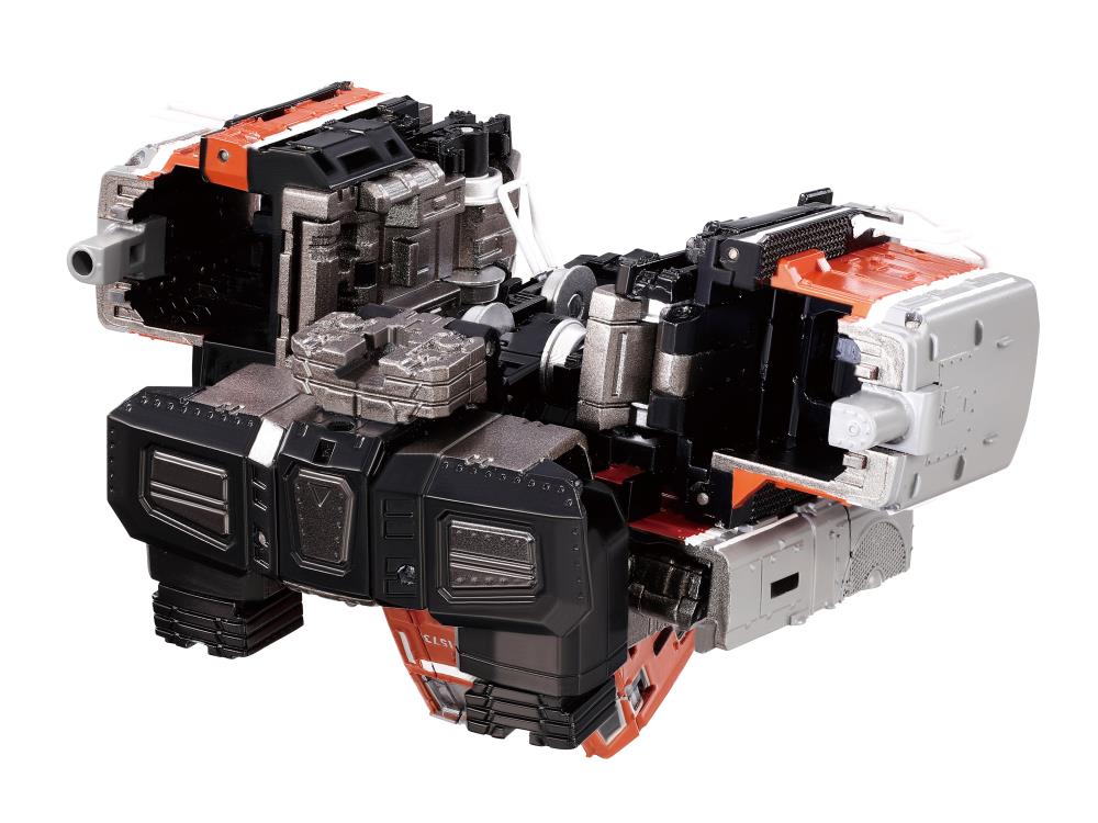 Transformers Masterpiece G MPG-06 Trainbot Kaen Heavy Maneuver Fighter (Raiden Combiner) Action Figure