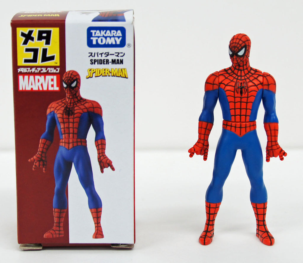 Takara Tomy Marvel Metakore Metal Figure Spiderman Action Figure