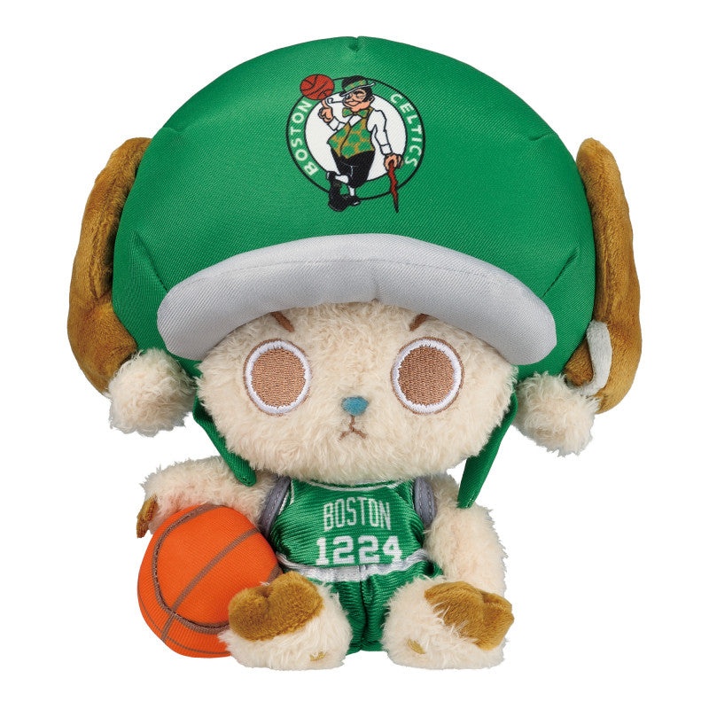 Bandai One Piece x NBA Choppers Plush (Boston Celtics) Exclusive