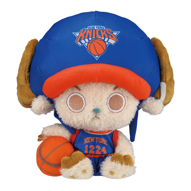 Bandai One Piece x NBA Choppers Plush (New York Knicks) Exclusive