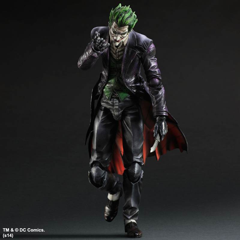 DC Batman Arkham Origins The Joker Play Arts Kai Action Figure