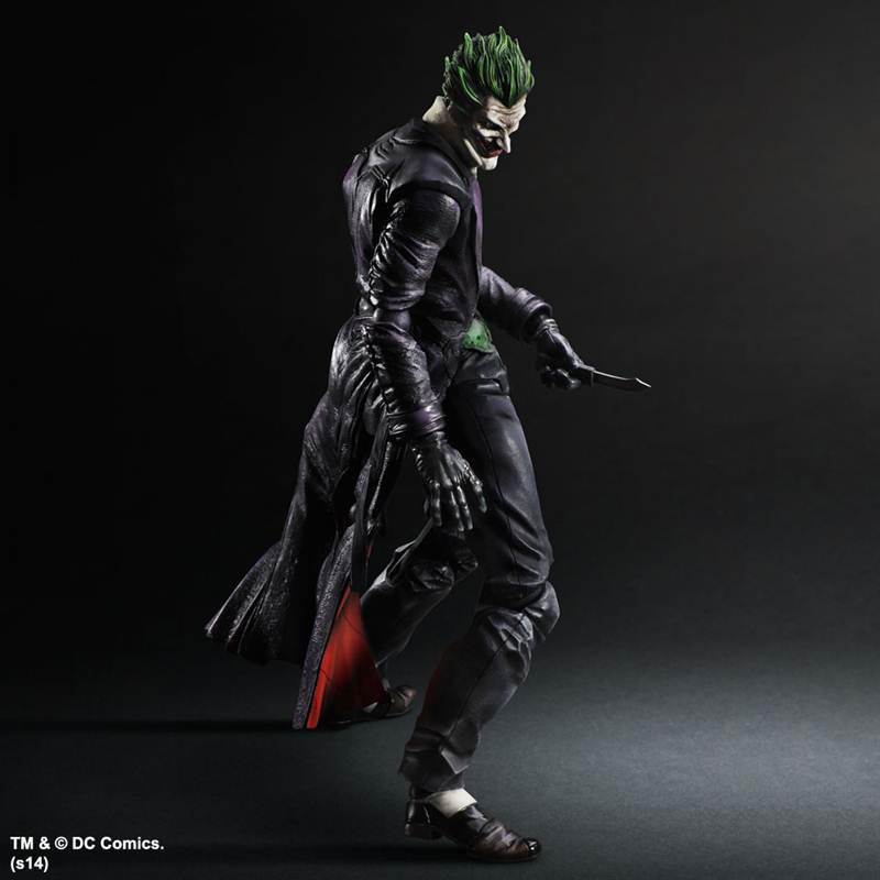 DC Batman Arkham Origins The Joker Play Arts Kai Action Figure