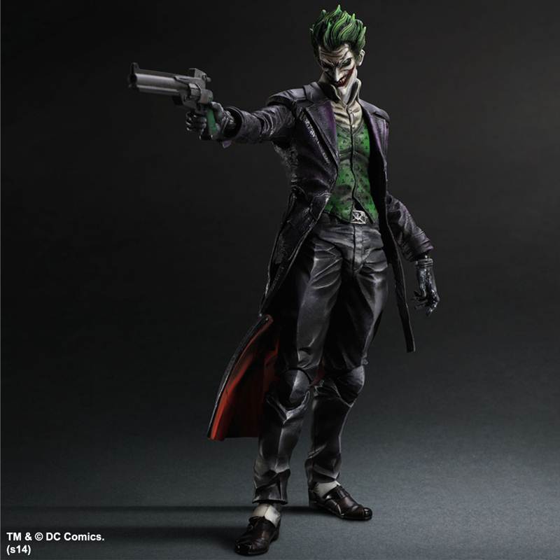 DC Batman Arkham Origins The Joker Play Arts Kai Action Figure