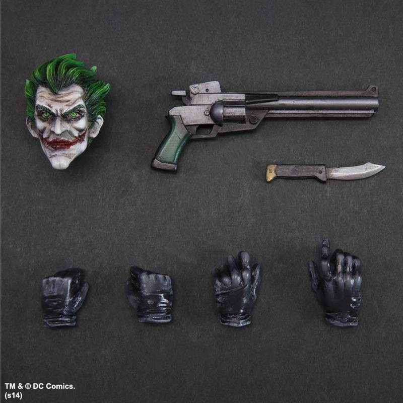 DC Batman Arkham Origins The Joker Play Arts Kai Action Figure
