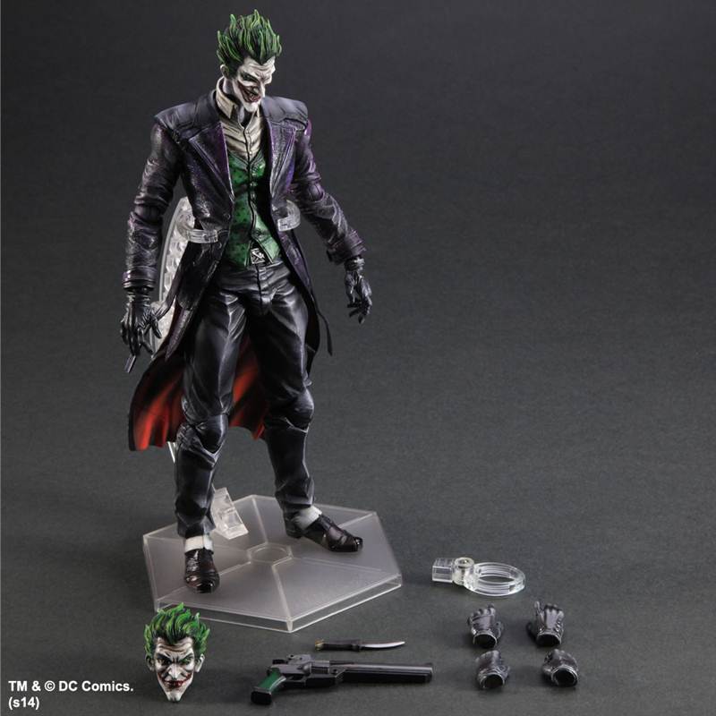 DC Batman Arkham Origins The Joker Play Arts Kai Action Figure