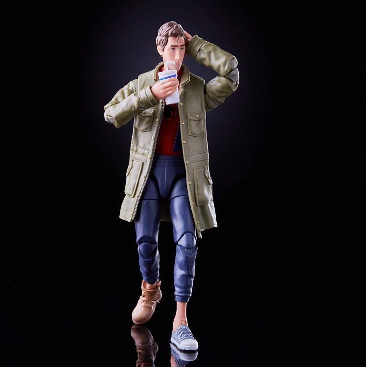 Marvel Legends Spider-man Into the Spider-Verse Wave Peter B. Parker (Stilt-Man BAF)