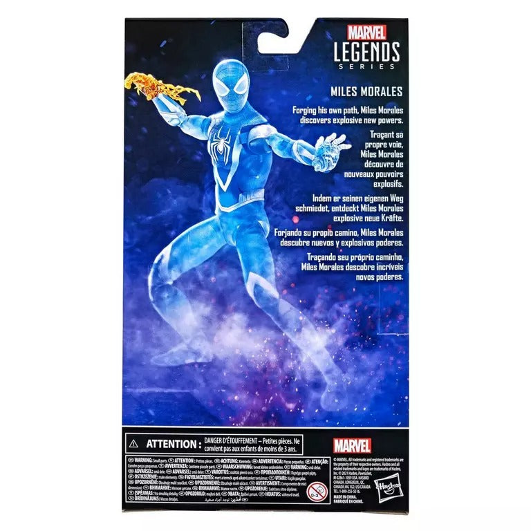 Marvel Legends Gamerverse Spider-Man Miles Morales Gamestop Exclusive Action Figure