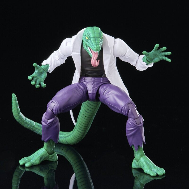 Marvel Legends Vintage Retro Series Spider-Man Lizard Action Figure