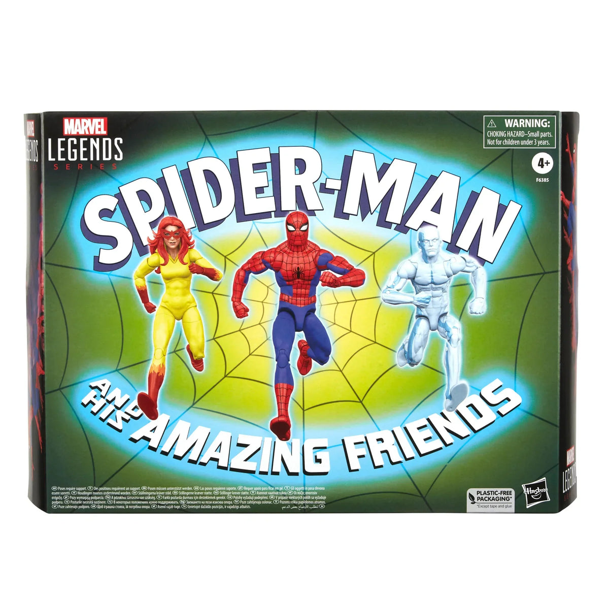 Marvel Legends Spider-Man & His Amazing Friends Action Figure Set Exclusive