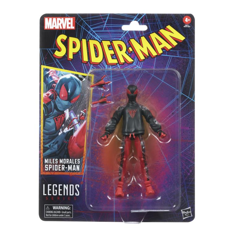 Marvel Legends Vintage Retro Series Spider-Man (Miles Morales) Action Figure
