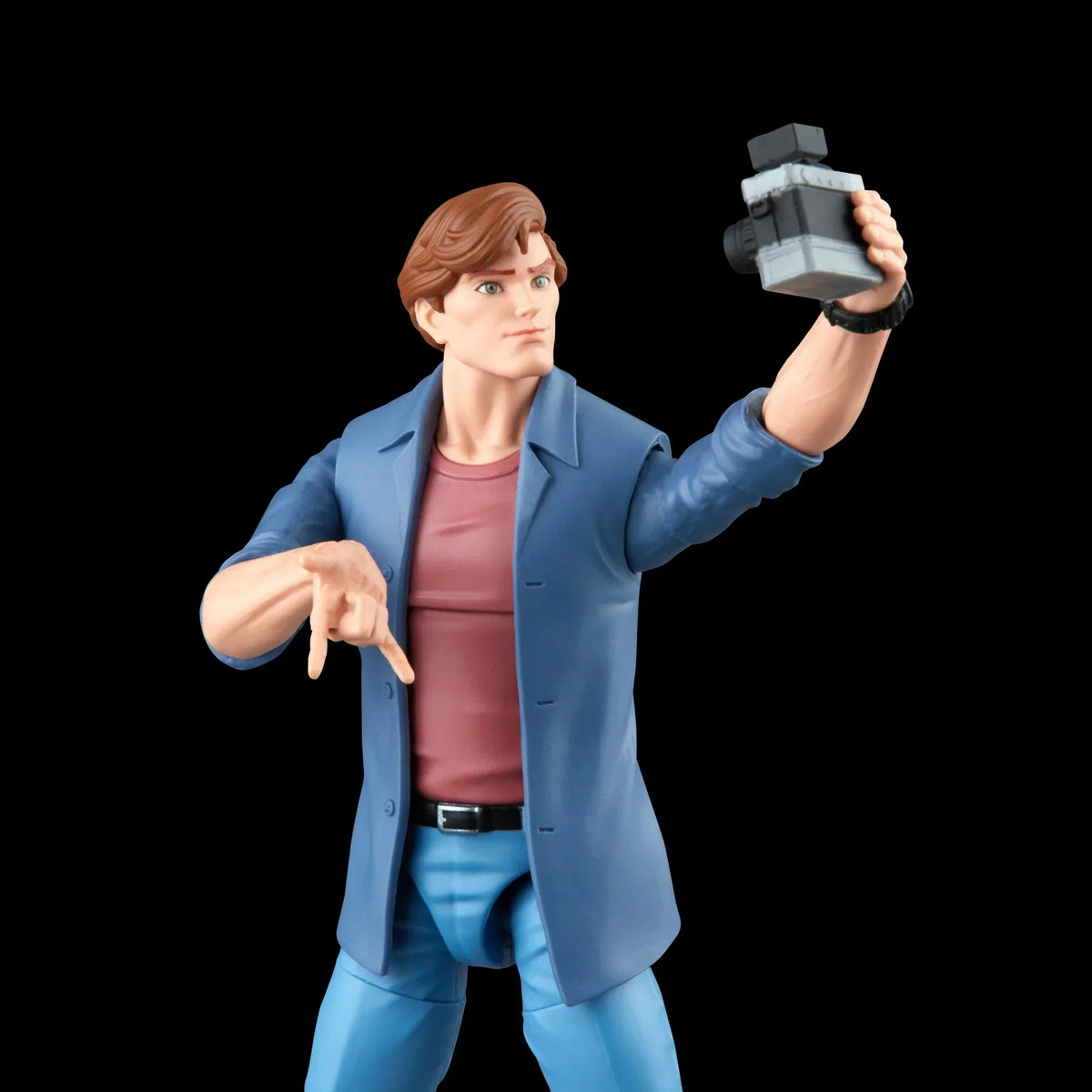 Marvel Legend VHS 90's Spider-Man The Animated Series Smythe and Peter Parker Action Figure