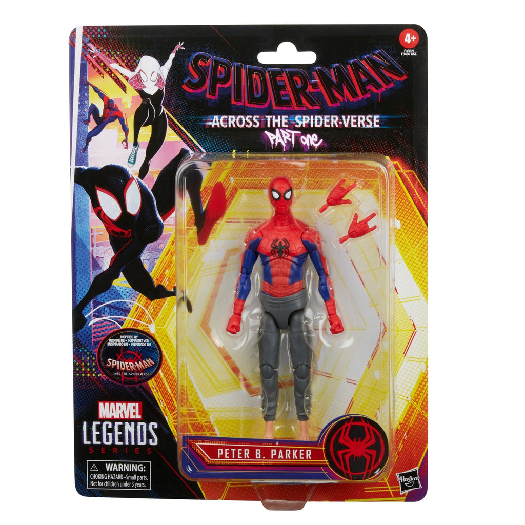Marvel Legends Spider-Man: Across the Spider-Verse Part One Peter B Parker Action Figure