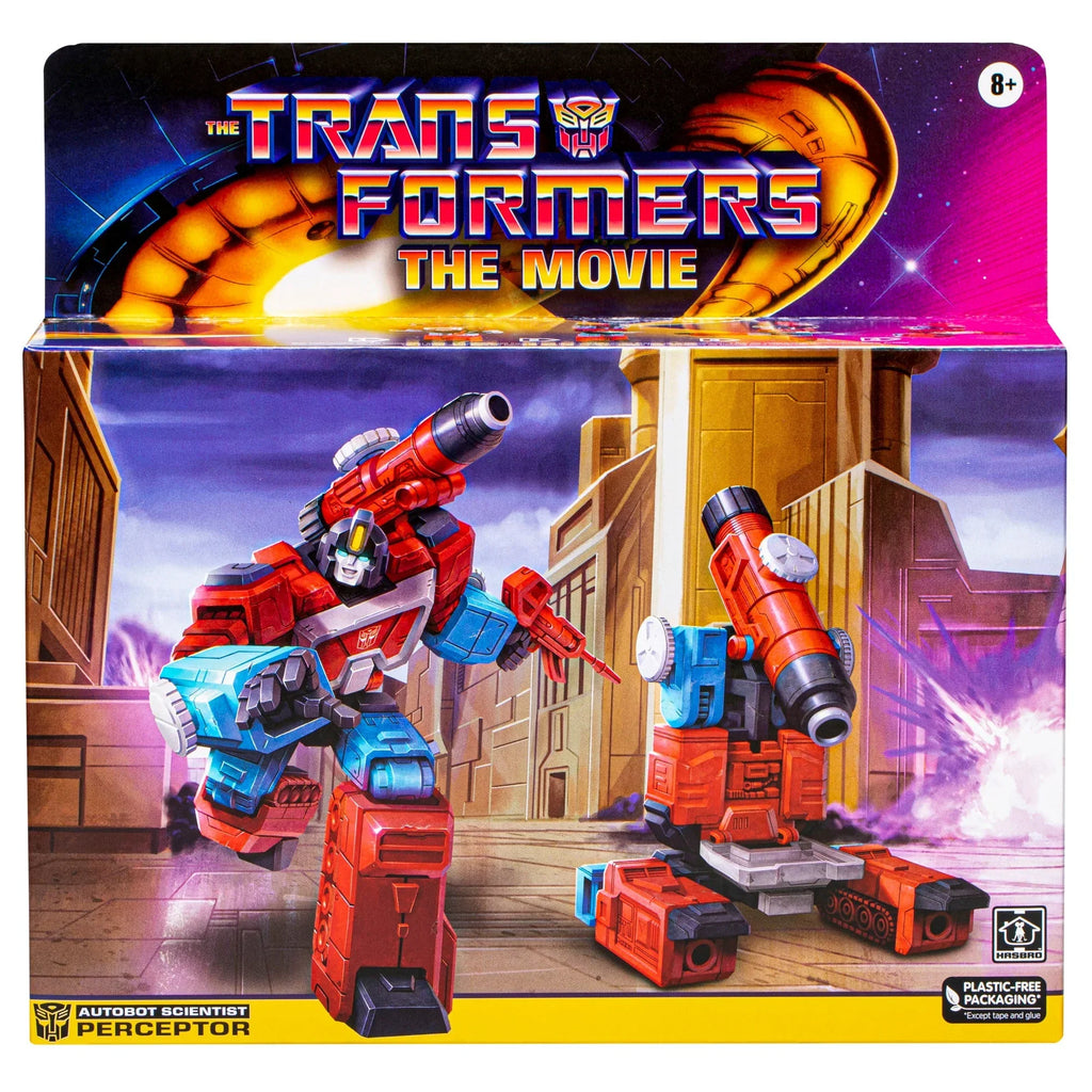 Transformers The Movie Retro Autobot Scientist Perceptor Action Figure