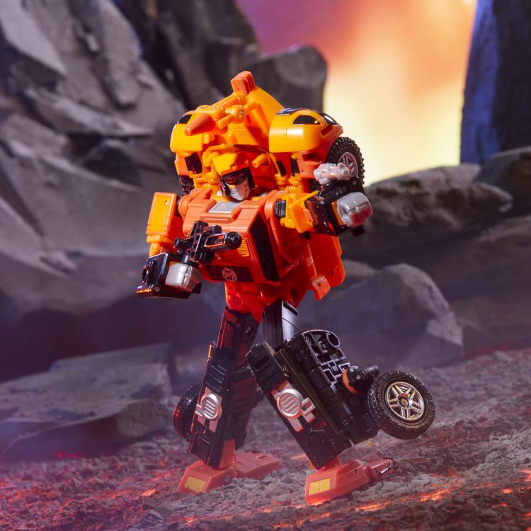 Transformers Generations Legacy United Leader Class G1 Triple Changer Sandstorm Action Figure