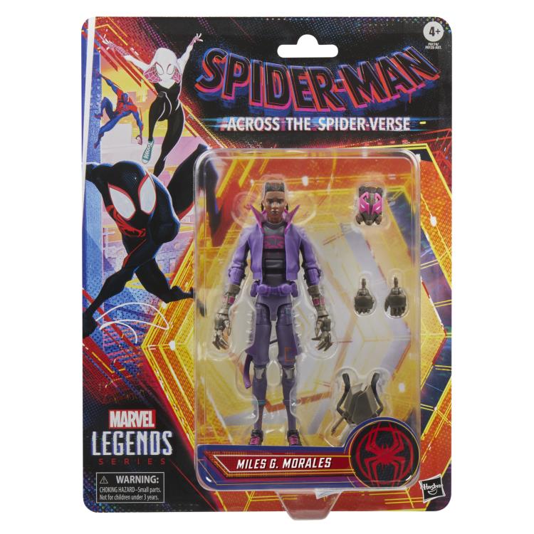 Marvel Legends Spider-Man: Across the Spider-Verse Part Two Miles G. Morales Action Figure