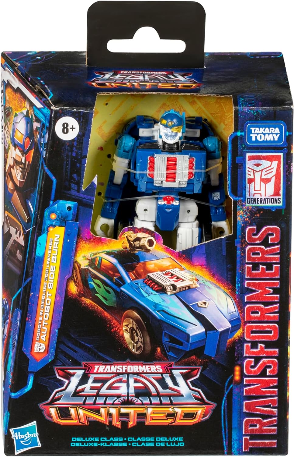 Transformers Generations Legacy United Deluxe Class R.I.D Side Burn Action Figure