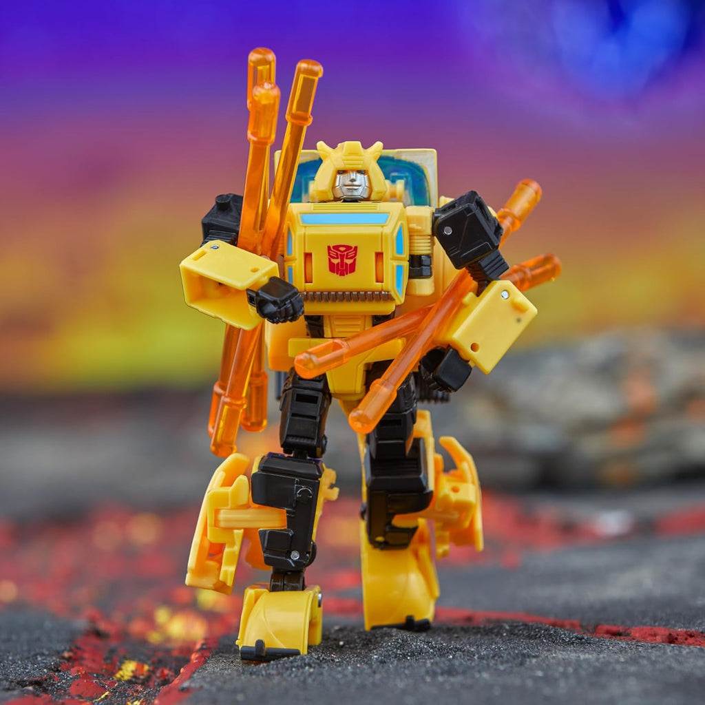 Transformers Generations Legacy United Deluxe Class Origin Bumblebee Action Figure