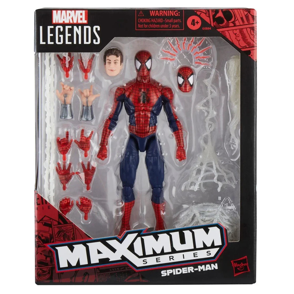 Marvel Legends Maximum Series Spider-Man Deluxe Action Figure