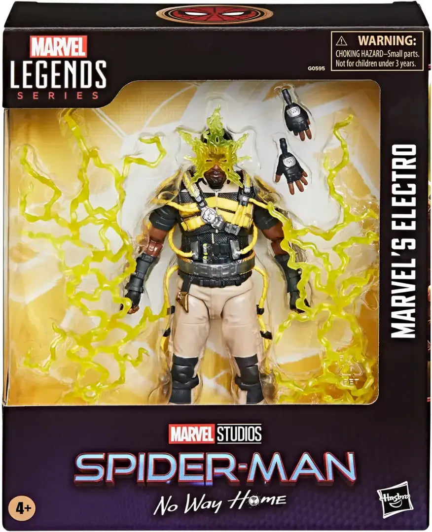Marvel Legends Spider-Man: No Way Home Deluxe Electro Action Figure