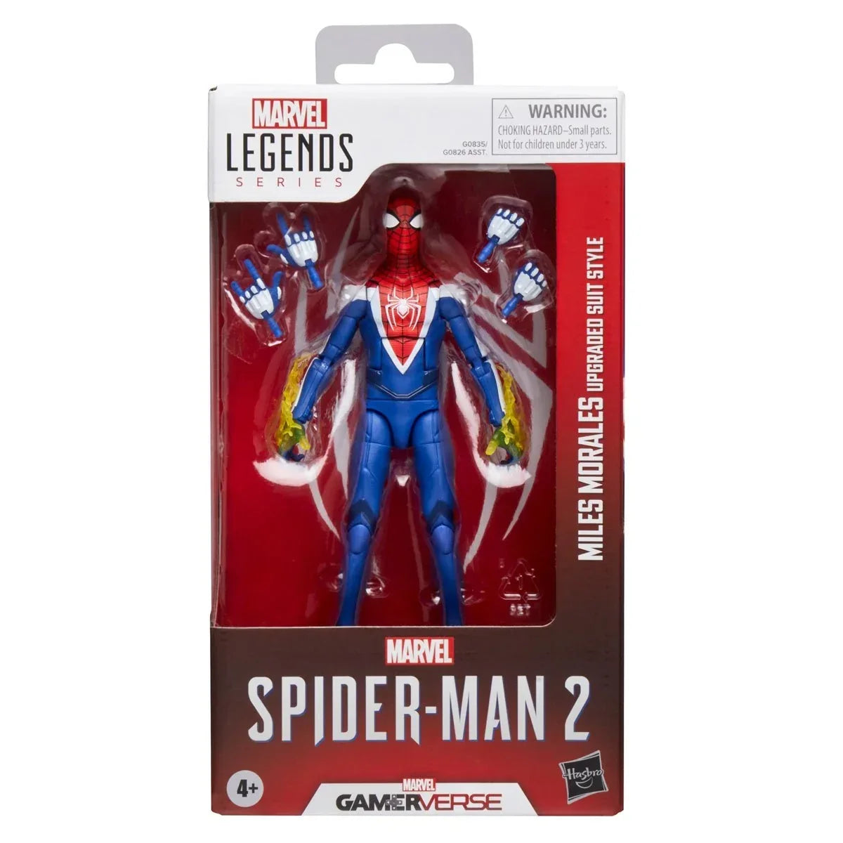 Marvel Legends Gamerverse Spider-Man 2 Miles Morales Upgraded Suit Style Action Figure