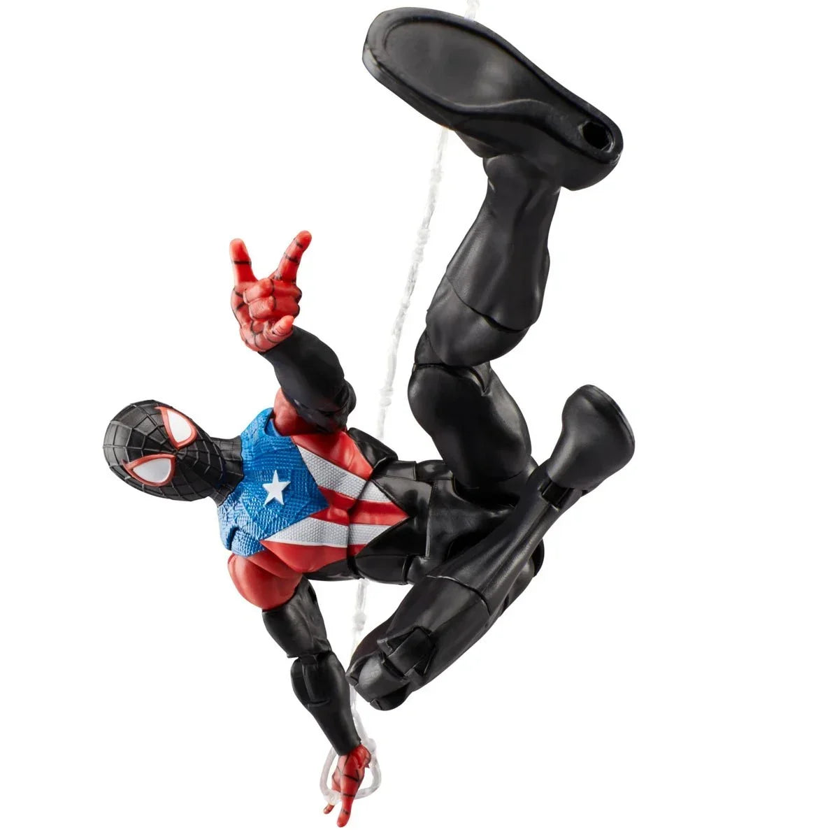 Marvel Legends Gamerverse Spider-Man 2 Miles Morales Boricua Suit Action Figure