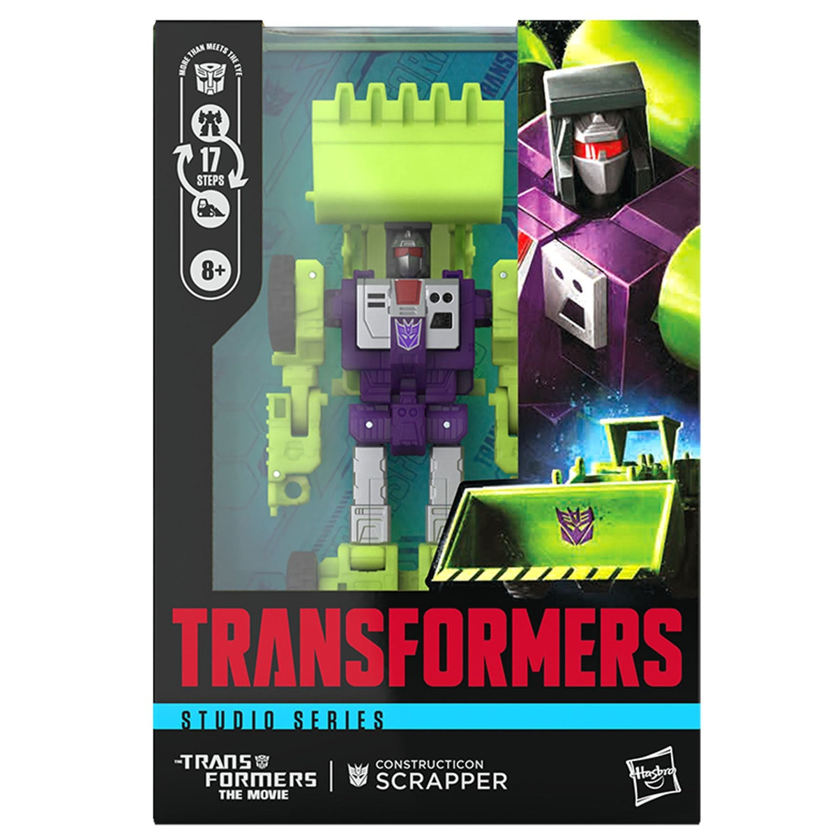 Transformers Studio Series 86 Voyager Constructicon Scrapper Action Figure