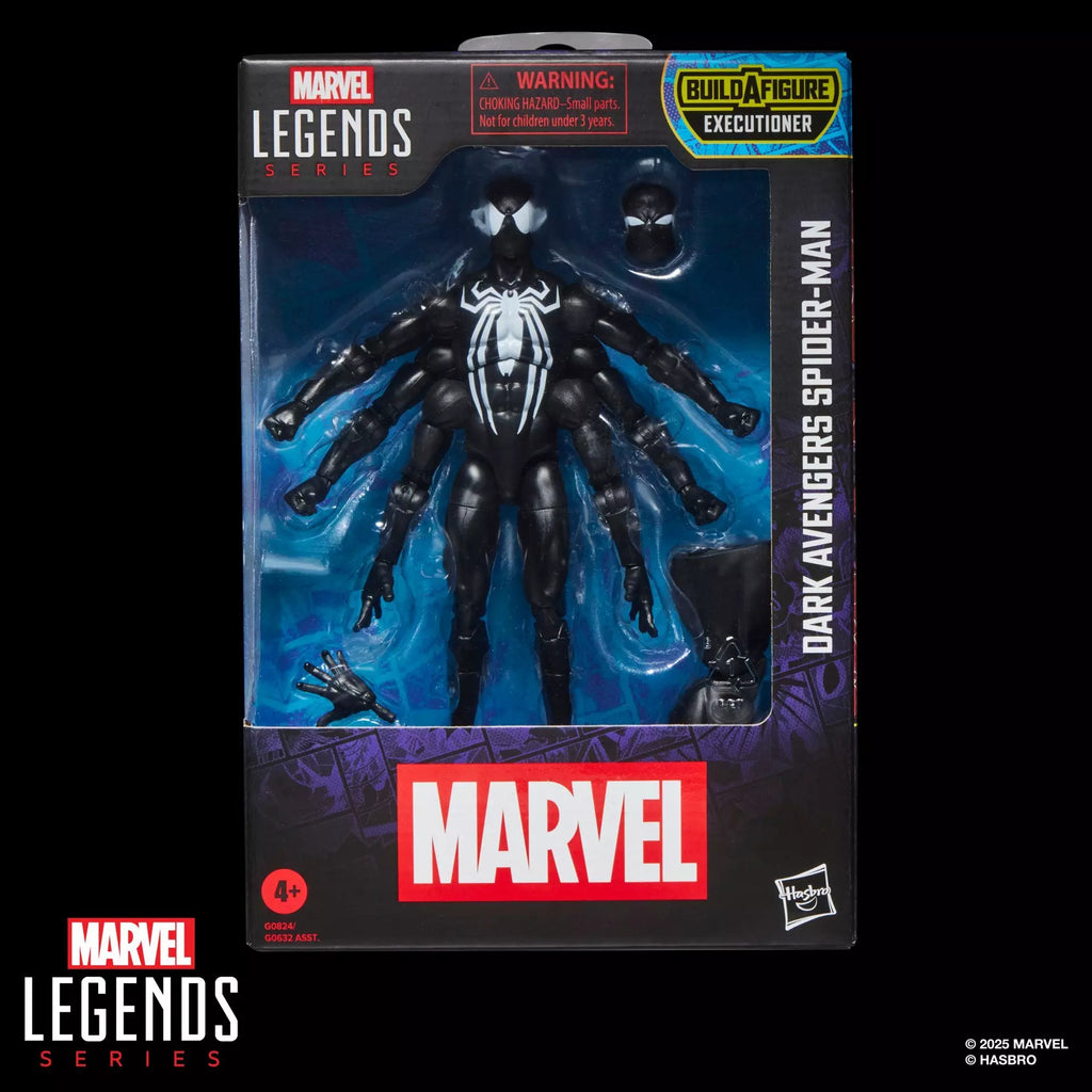 Marvel Legends Dark Avenger Spider-Man (BAF Executioner) Action Figure