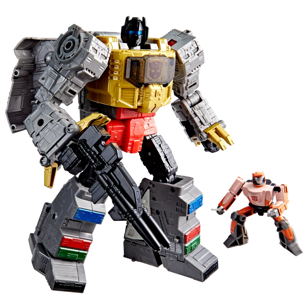 Transformers The Movie Studio Series Leader Dinobot Grimlock and Wheelie Action Figure