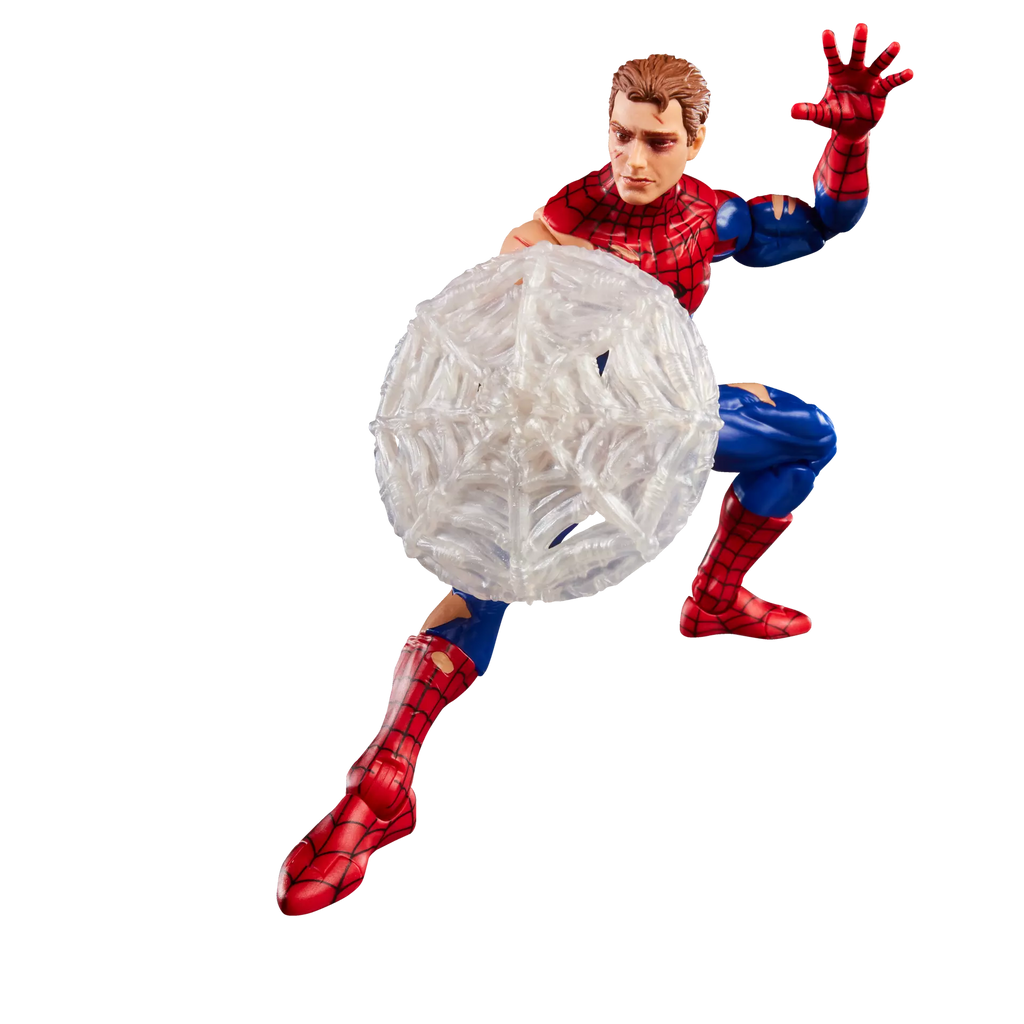 Marvel Legends Magic The Gathering Battle-Damaged Spider-Man Action Figure W/ MTG Card