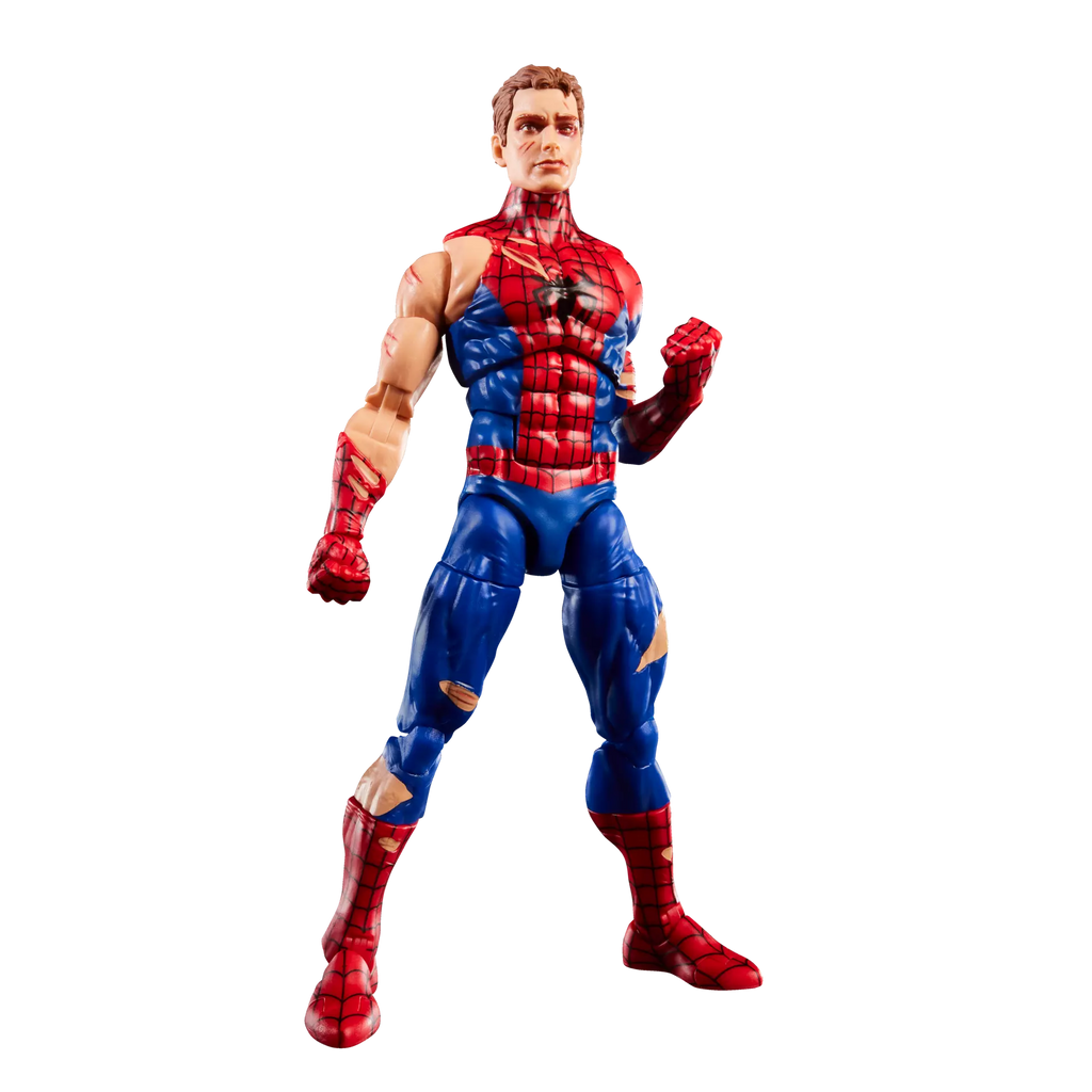 Marvel Legends Magic The Gathering Battle-Damaged Spider-Man Action Figure W/ MTG Card