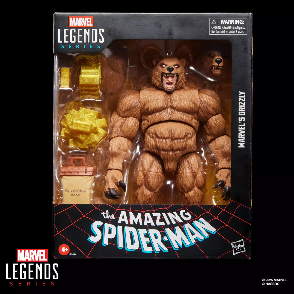 Marvel Legends the Amazing Spider-Man Marvel's Grizzly Action Figure