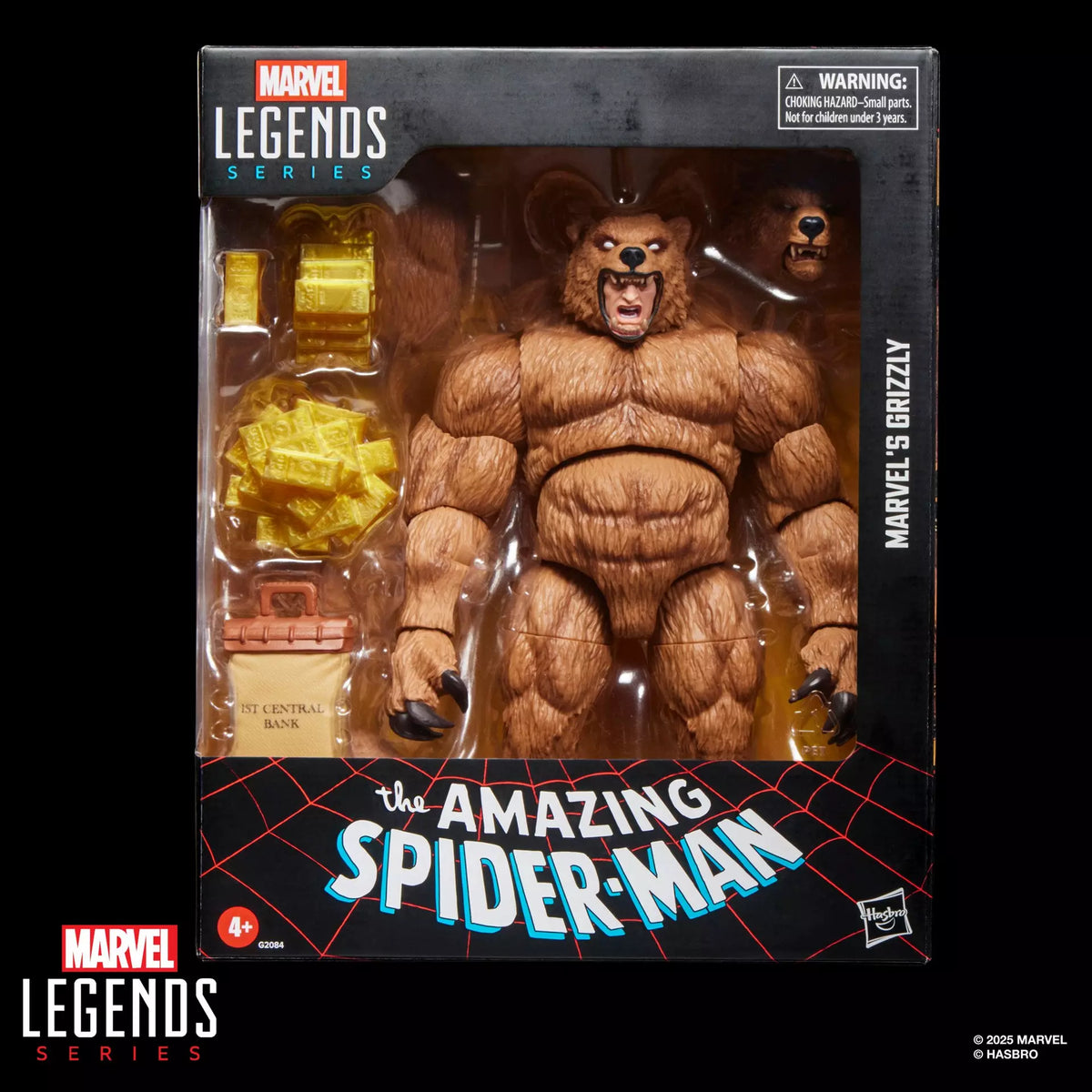 Marvel Legends the Amazing Spider-Man Marvel's Grizzly Action Figure