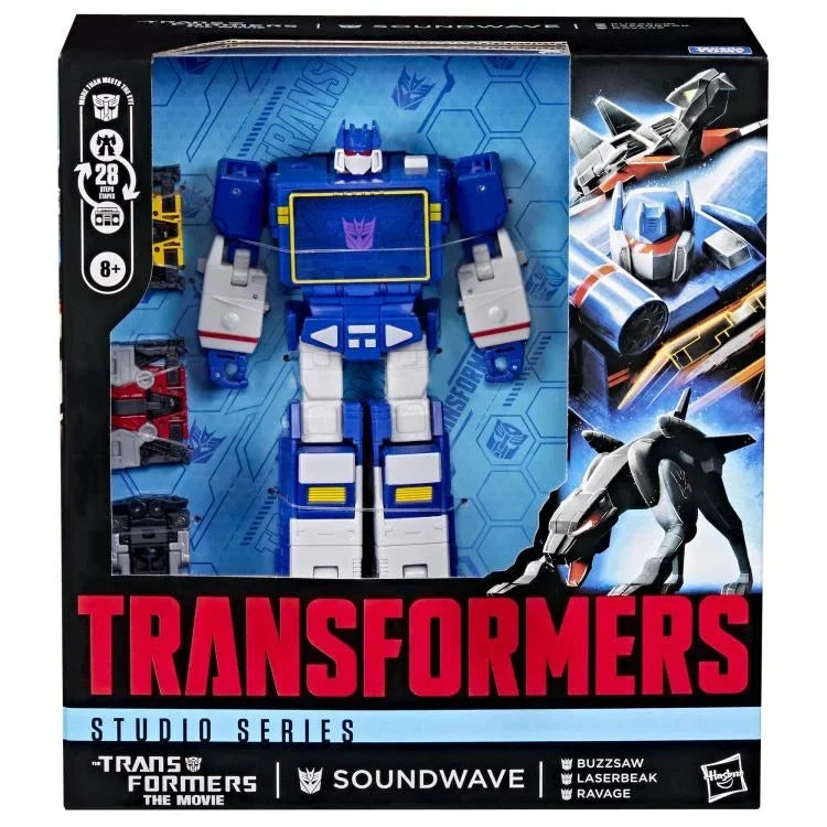 Pre-Sale Transformers Generations Studio Series The Transformers The Movie 86 Soundwave Action Figure