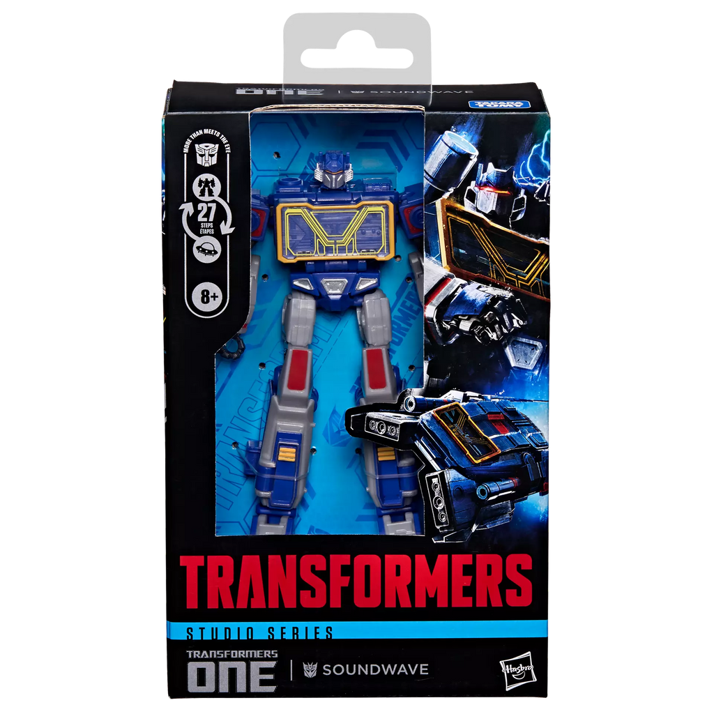 Transformers One Studio Series Deluxe Soundwave Action Figure