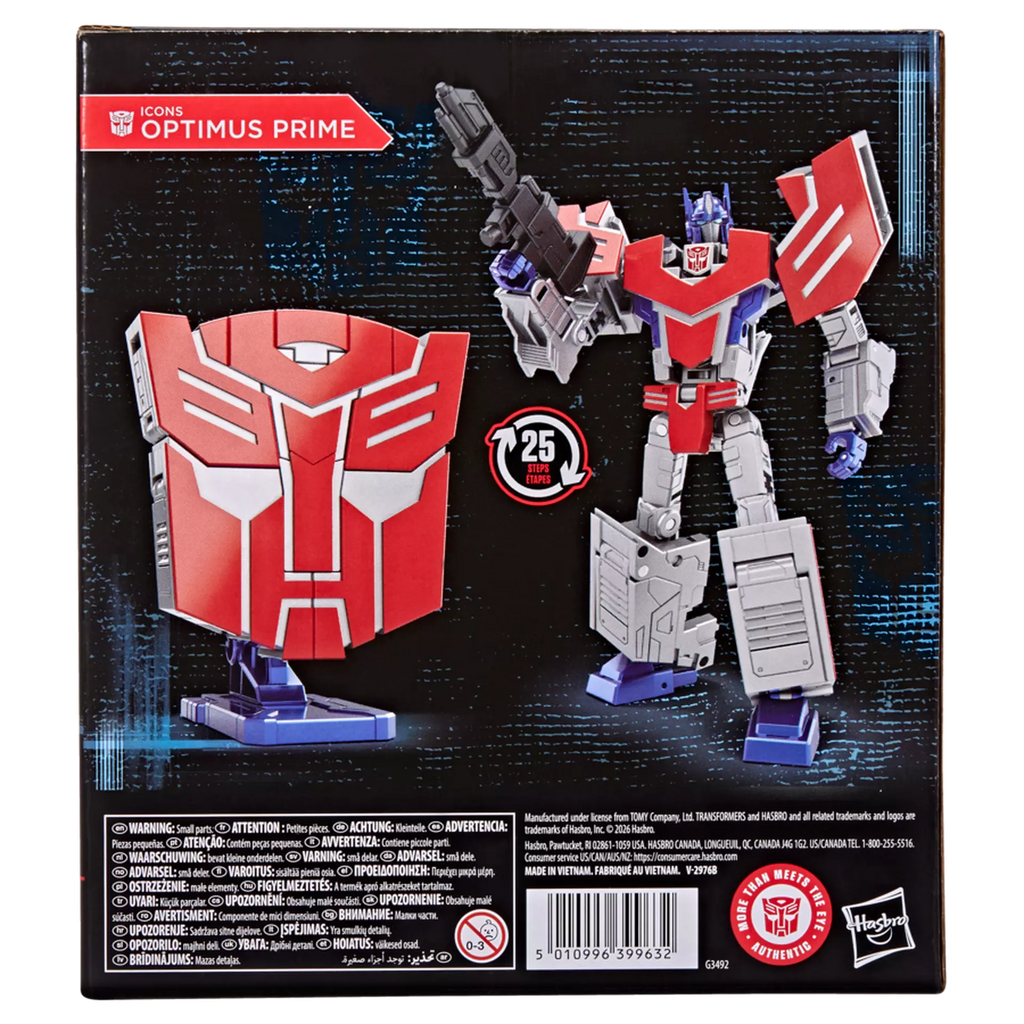 Transformers Voyager Class Icons Optimus Prime Action Figure