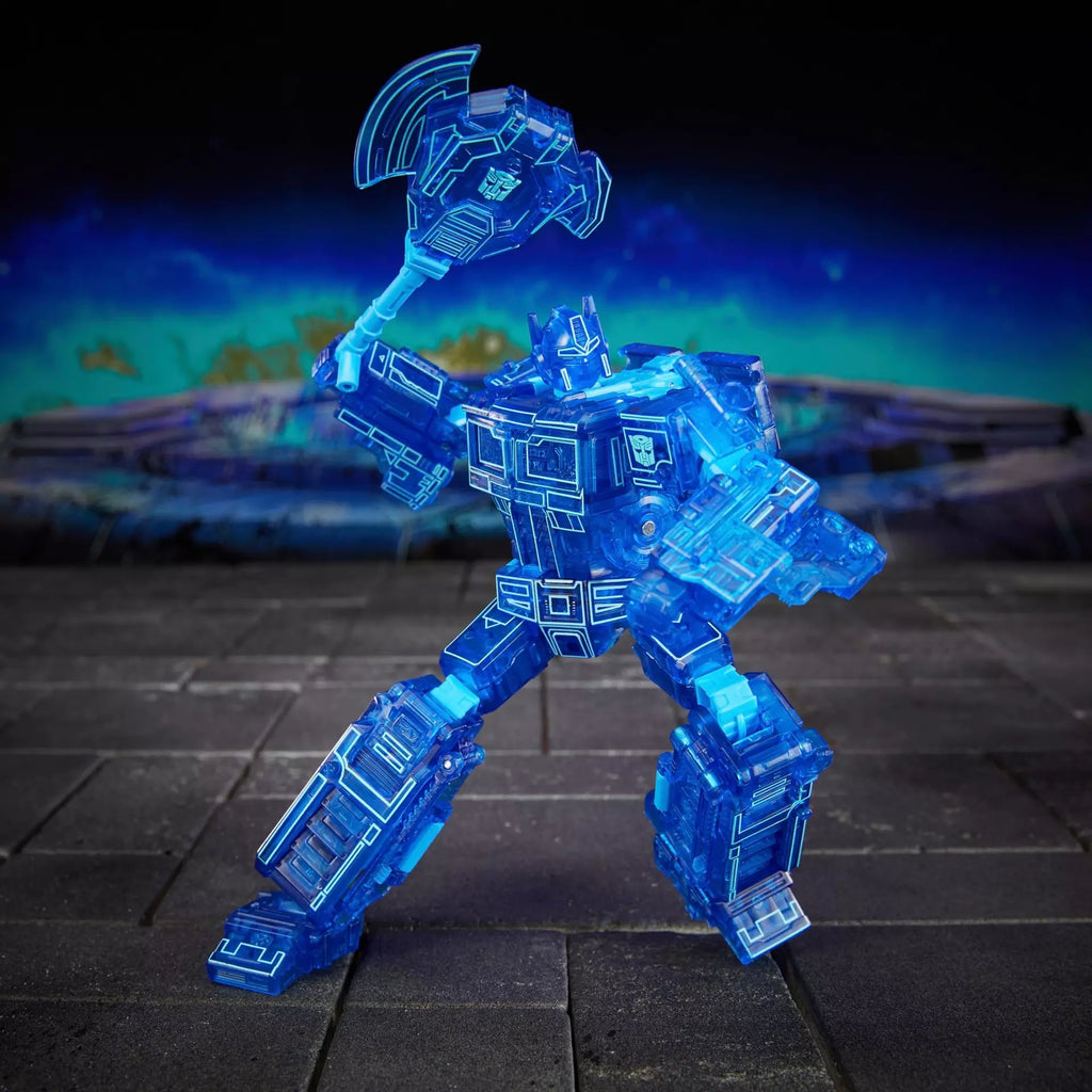 Transformers Age of the Primes Voyager Energon Optimus Prime Action Figure