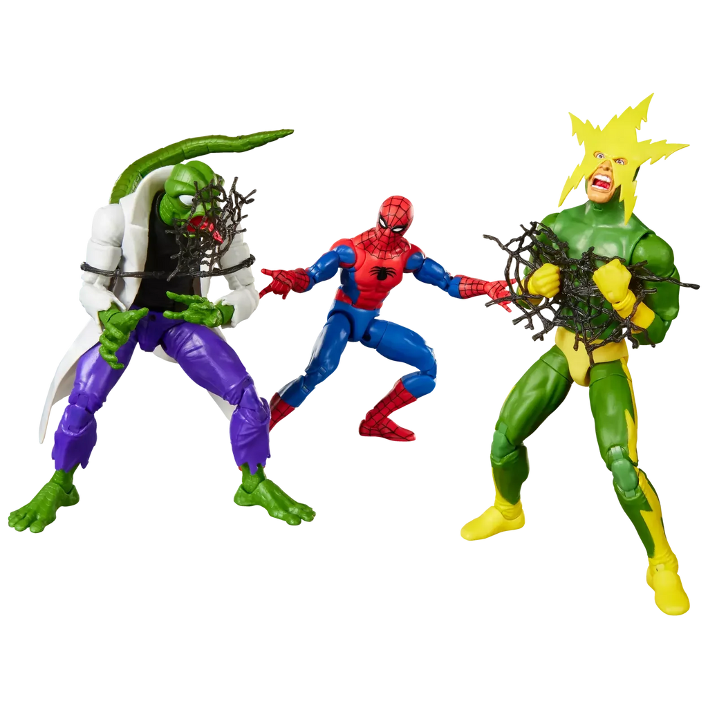 SDCC 2026 Marvel Legends Series Spider-Man, Marvel's Lizard, & Marvel's Electro Action Figure Exclusive