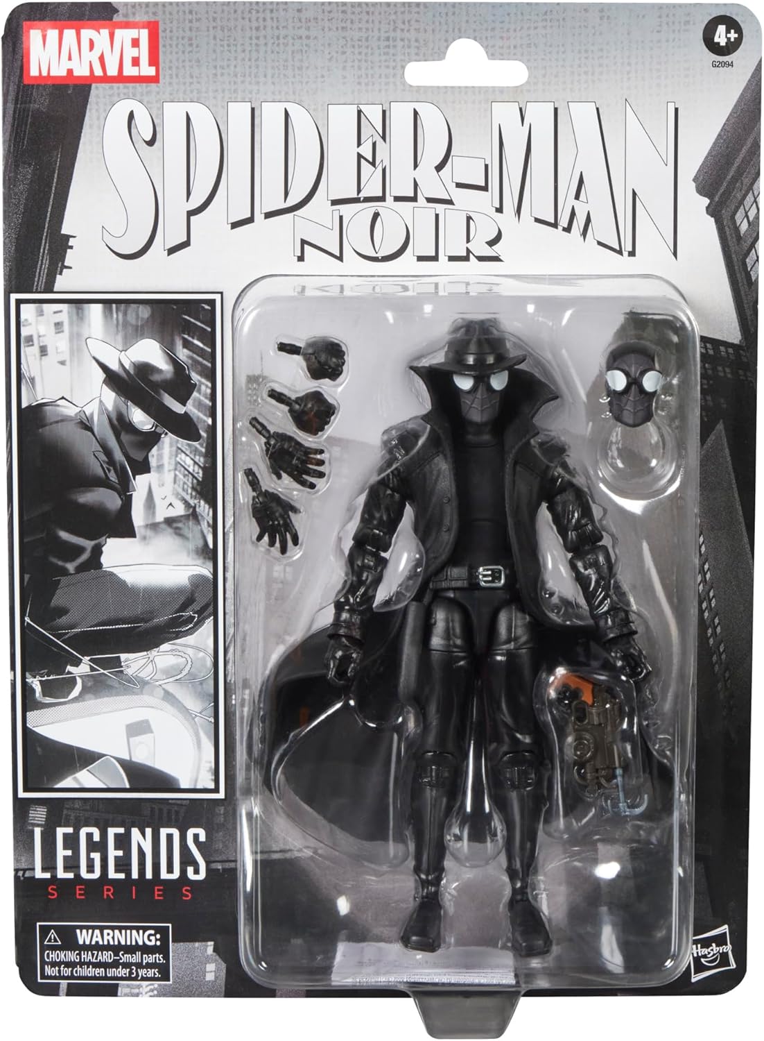 Marvel Legends Retro Spider-Man Noir Exclusive Action Figure