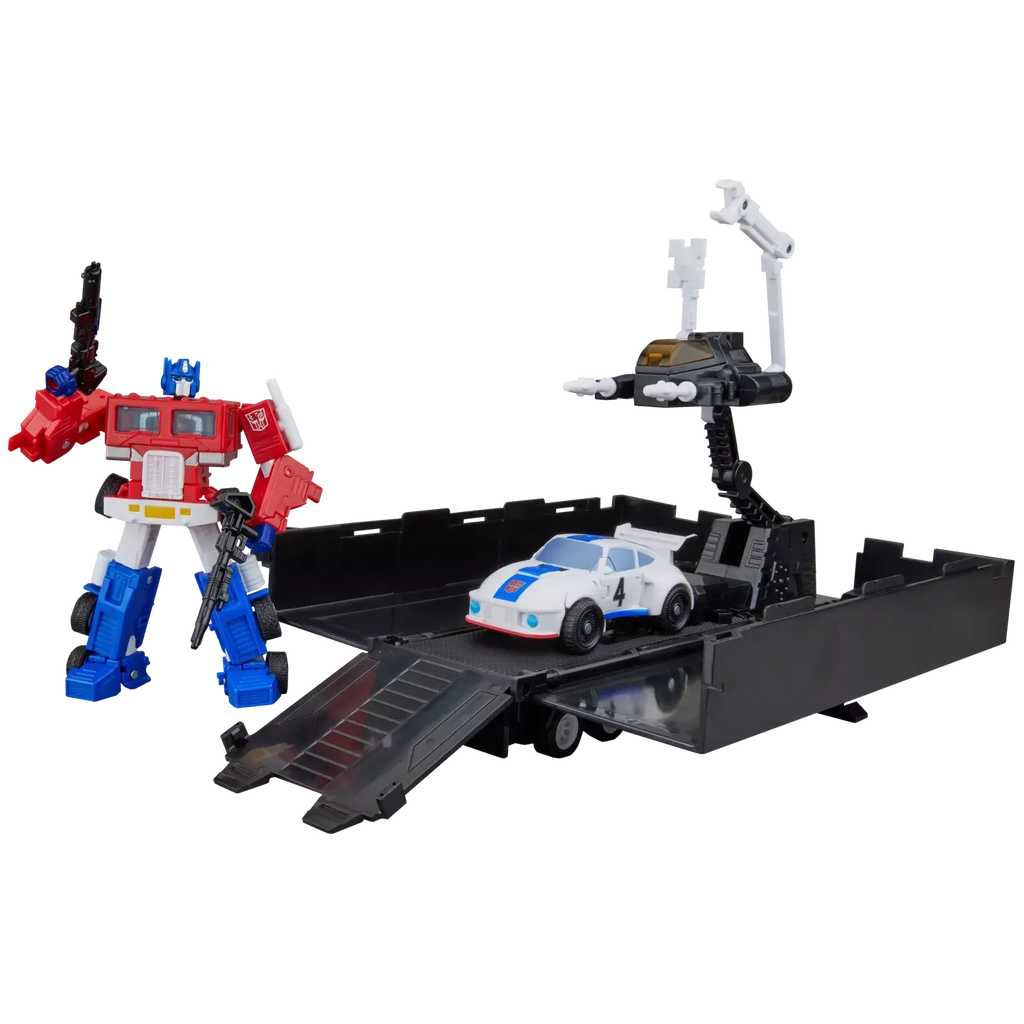 SDCC 2026 Transformers Optimus Prime & Autobot Jazz Cereal Box Set Action Figure Exclusive