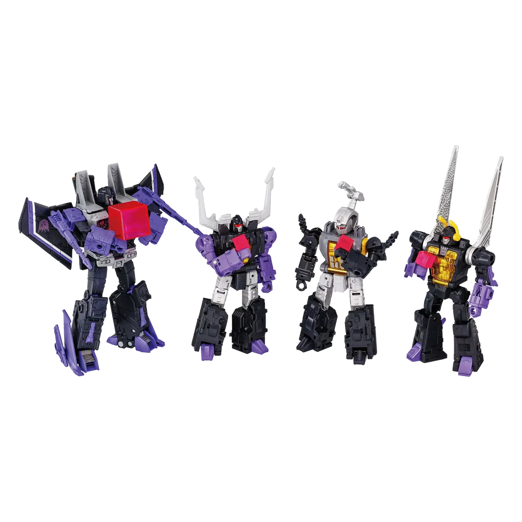 Transformers Dramatic Capture Series DCS-6 Decepticons Part 2 4-Pack Action Figure