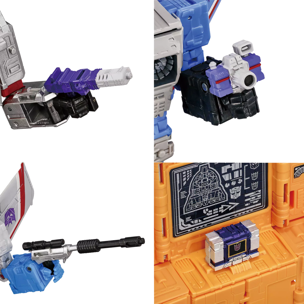 Transformers Dramatic Capture Series DCS-6 Decepticons Part 2 4-Pack Action Figure