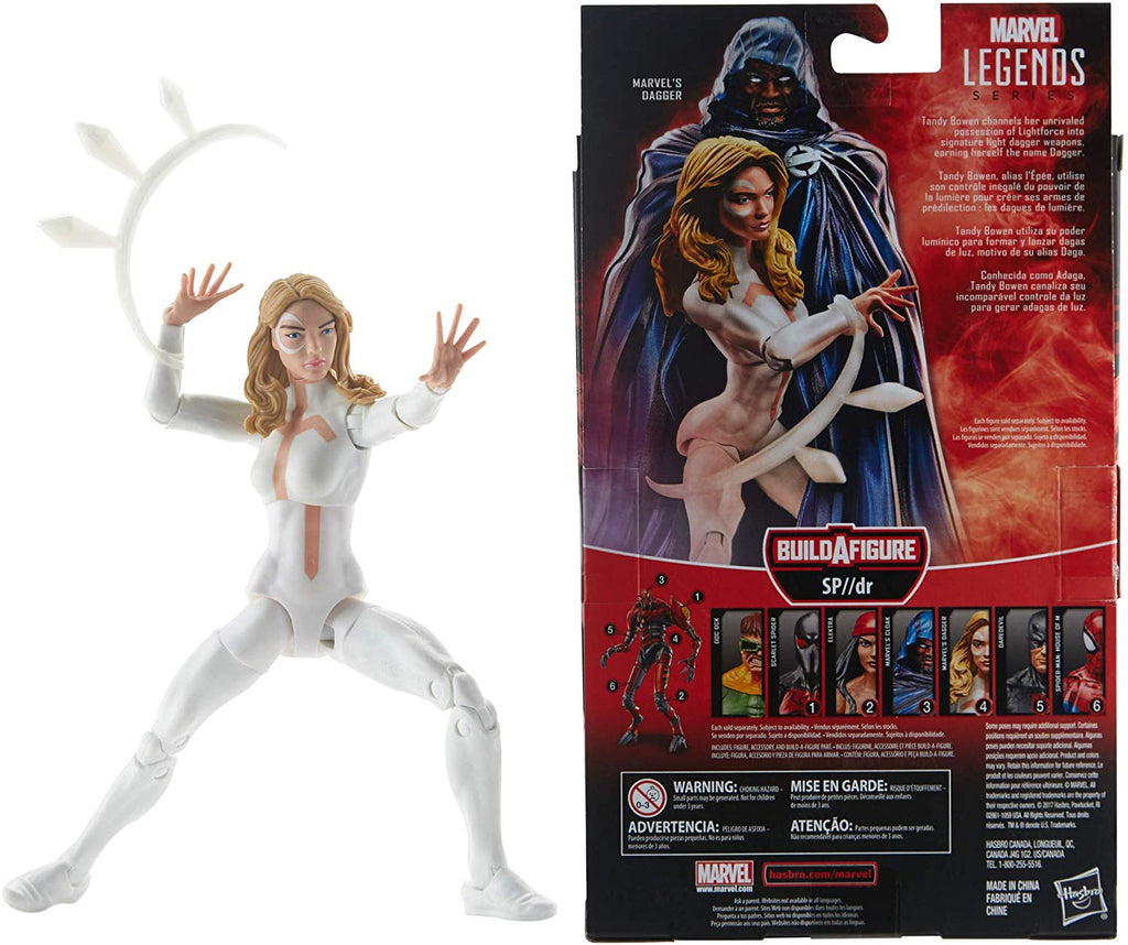 Marvel Legends Spider-Man Series Dagger Sp//dr Spider BAF Wave Action Figure