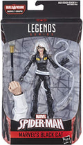 Marvel Legends Spiderman Series Black Cat Kingpin BAF