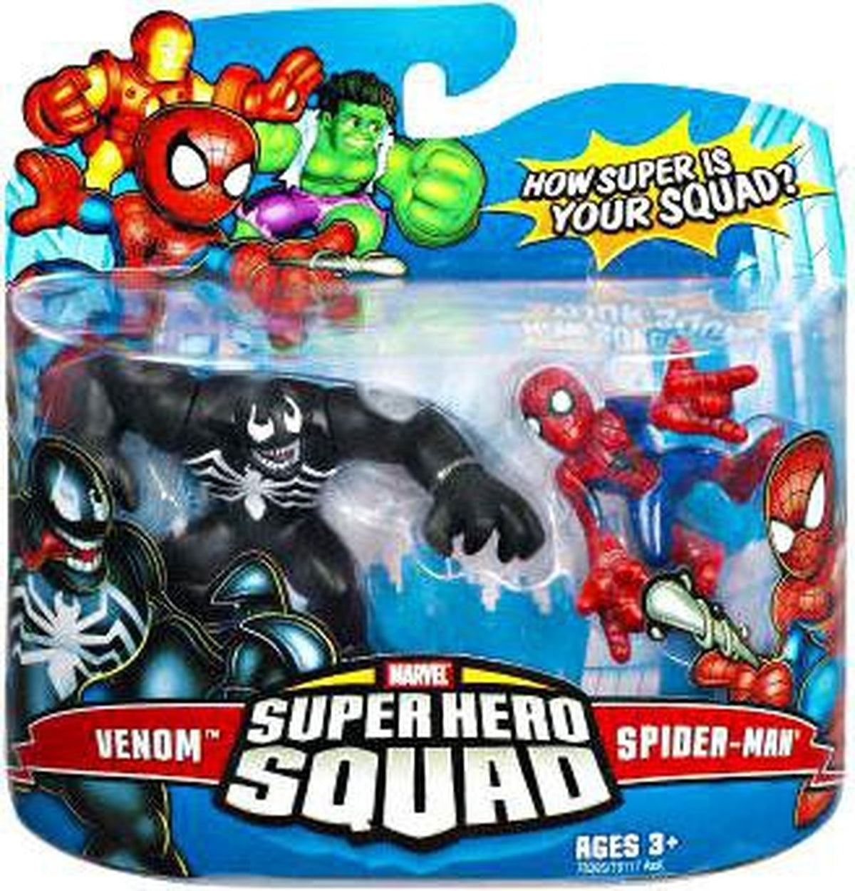 Marvel Superhero Squad Series 7 Venom and Spiderman Action Figure 2 pack