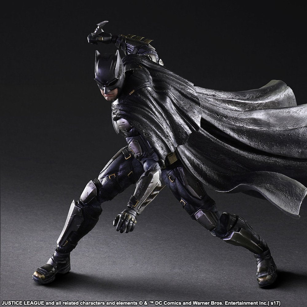 DC Universe Justice League Movie Batman Tactical Suit Ver. Variant Play Arts Kai Action Figure