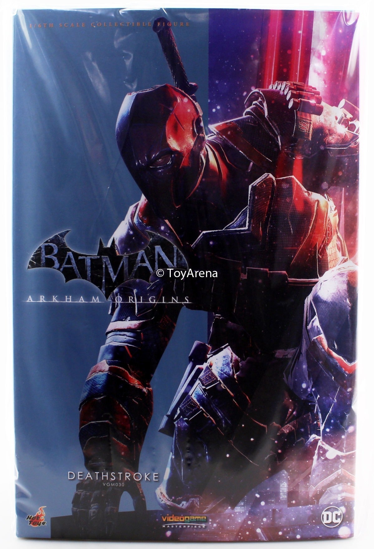 Hot Toys 1/6 DC Comics Deathstroke: Batman: Arkham Origins VGM30 Sixth Scale Figure