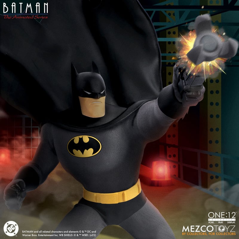 Mezco Toyz ONE:12 Collective Batman: The Animated Series Batman Action Figure
